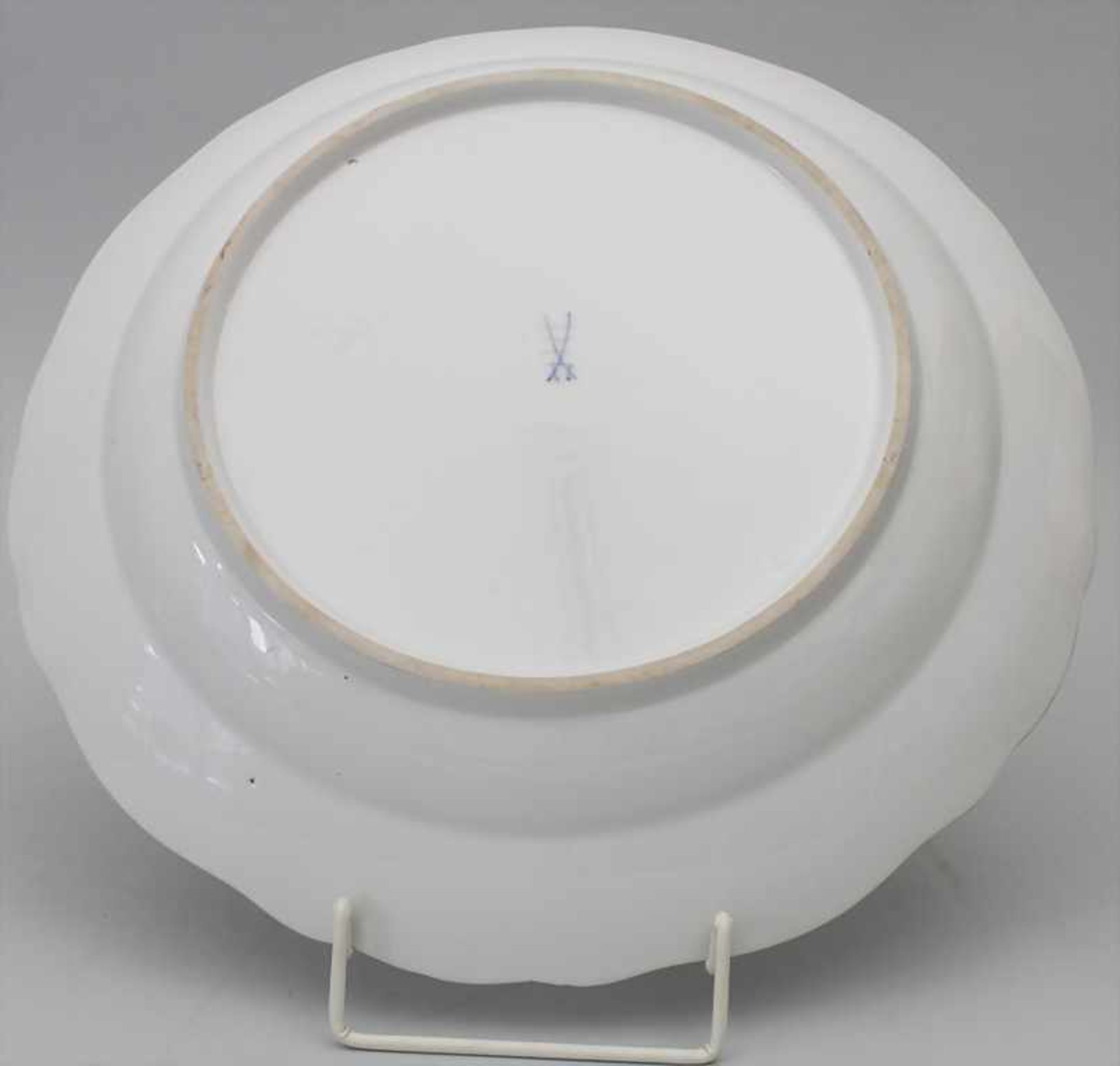 Große Prunkplatte / A large serving platter, Meissen, 20. Jh. - Bild 4 aus 6