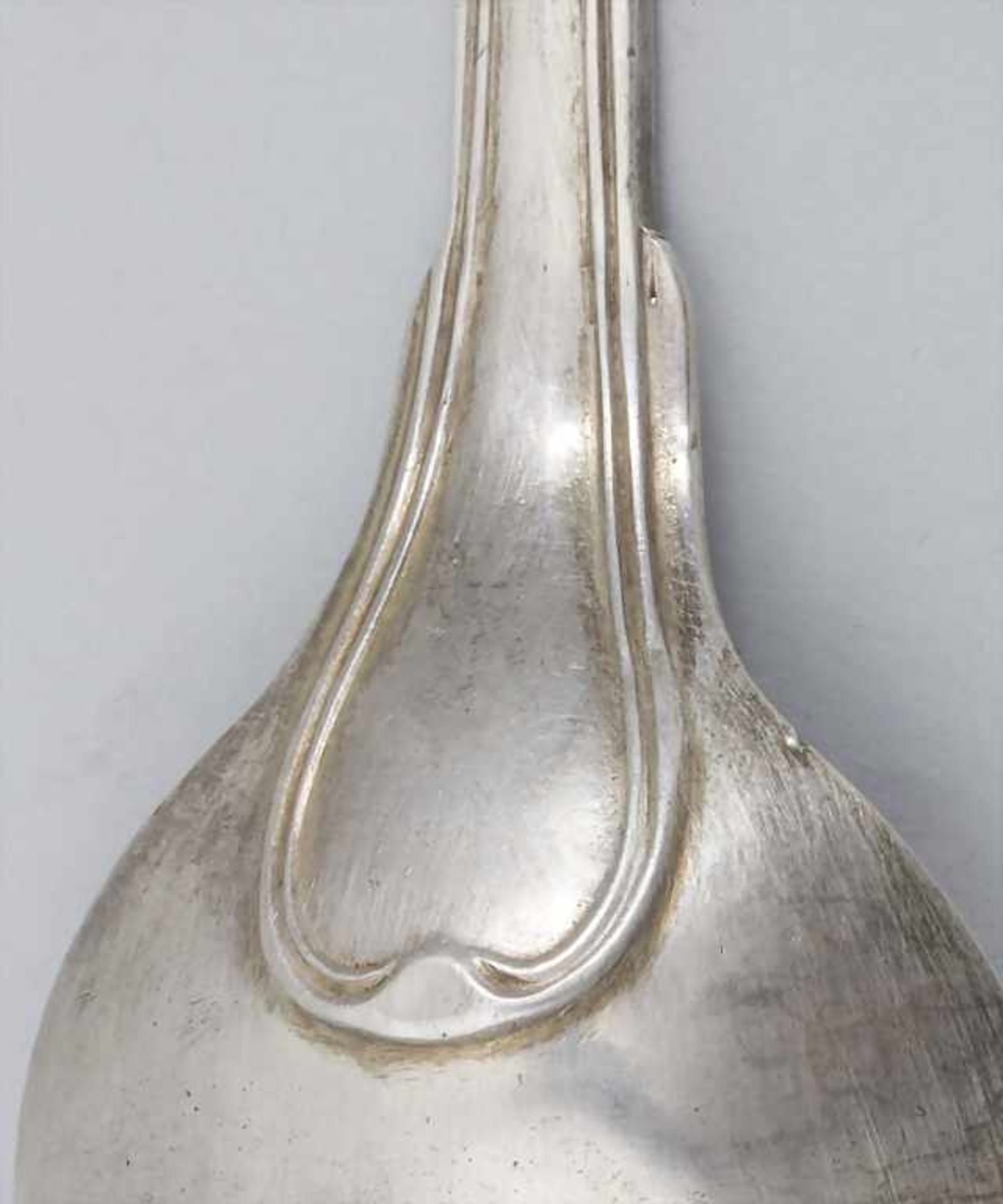 Ragout-Löffel / A silver ragout spoon, Claude-Auguste Aurry, Paris, 1783-1789 - Bild 5 aus 6