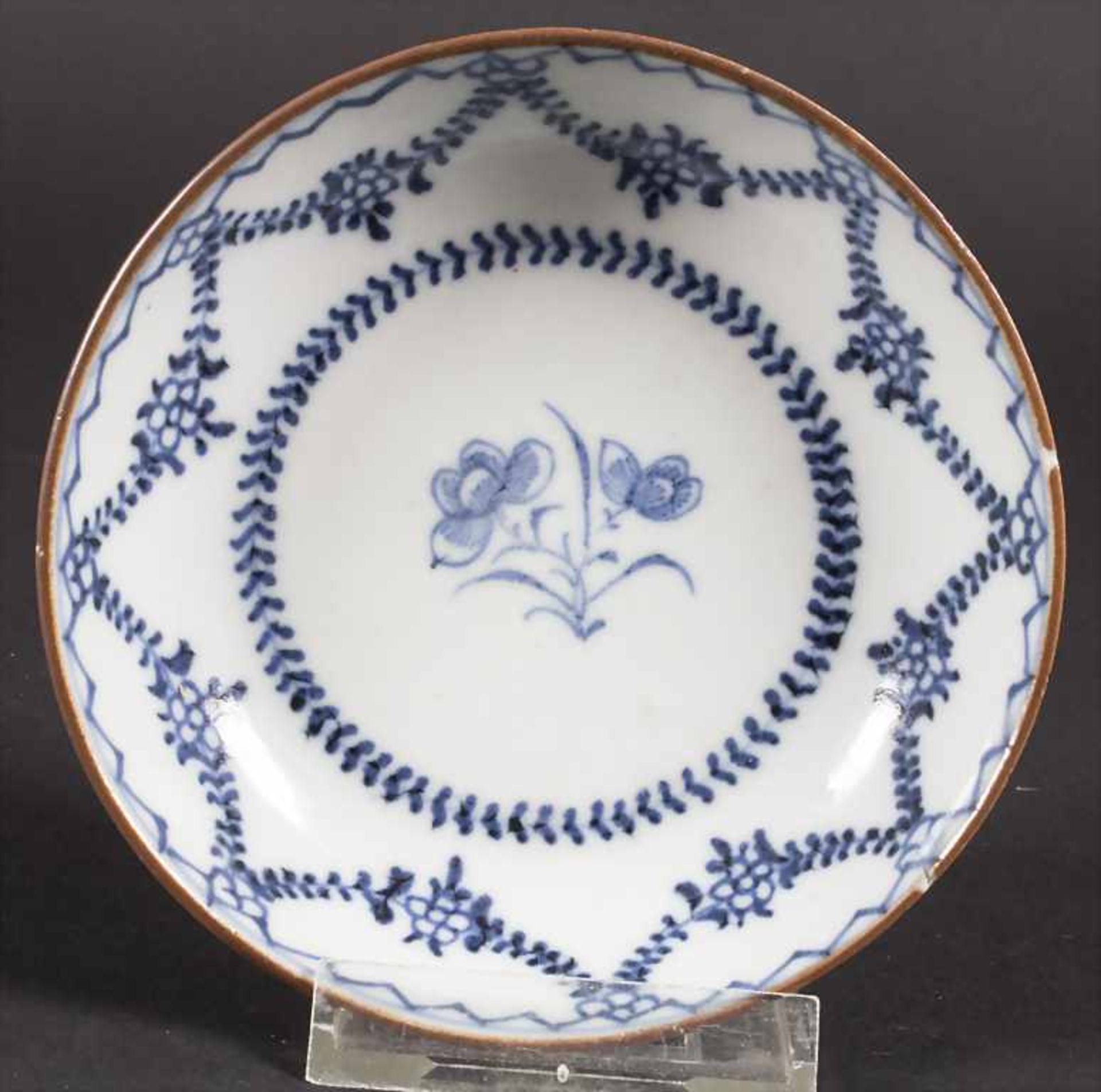 Kumme mit Unterteller / A bowl with plate, China, Qing-Dynastie (1644-1911), wohl 18.Jh. (Kangxi- - Image 2 of 7