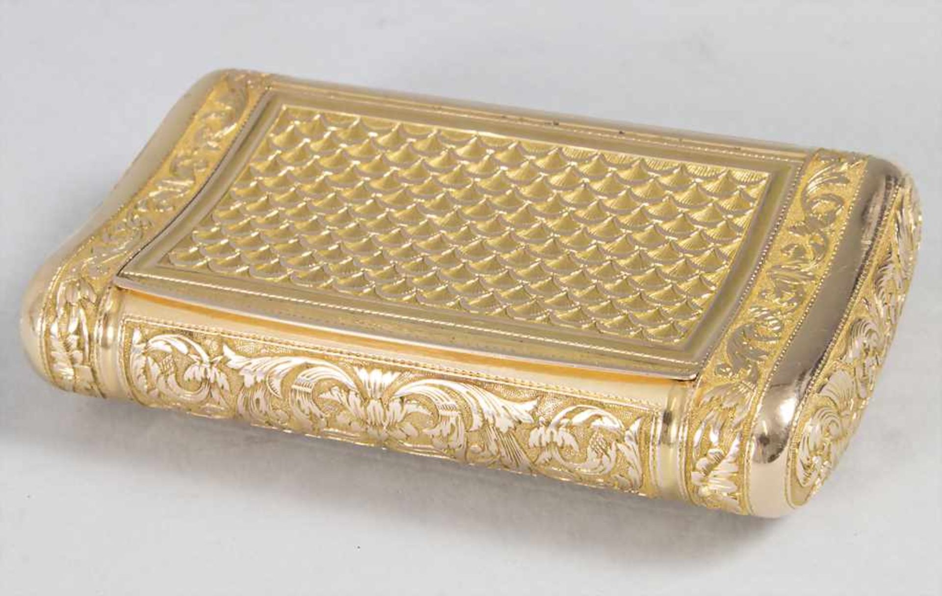 Tabatiere / A gold tobacco tin, Simon Achille Léger, Paris, um 1820