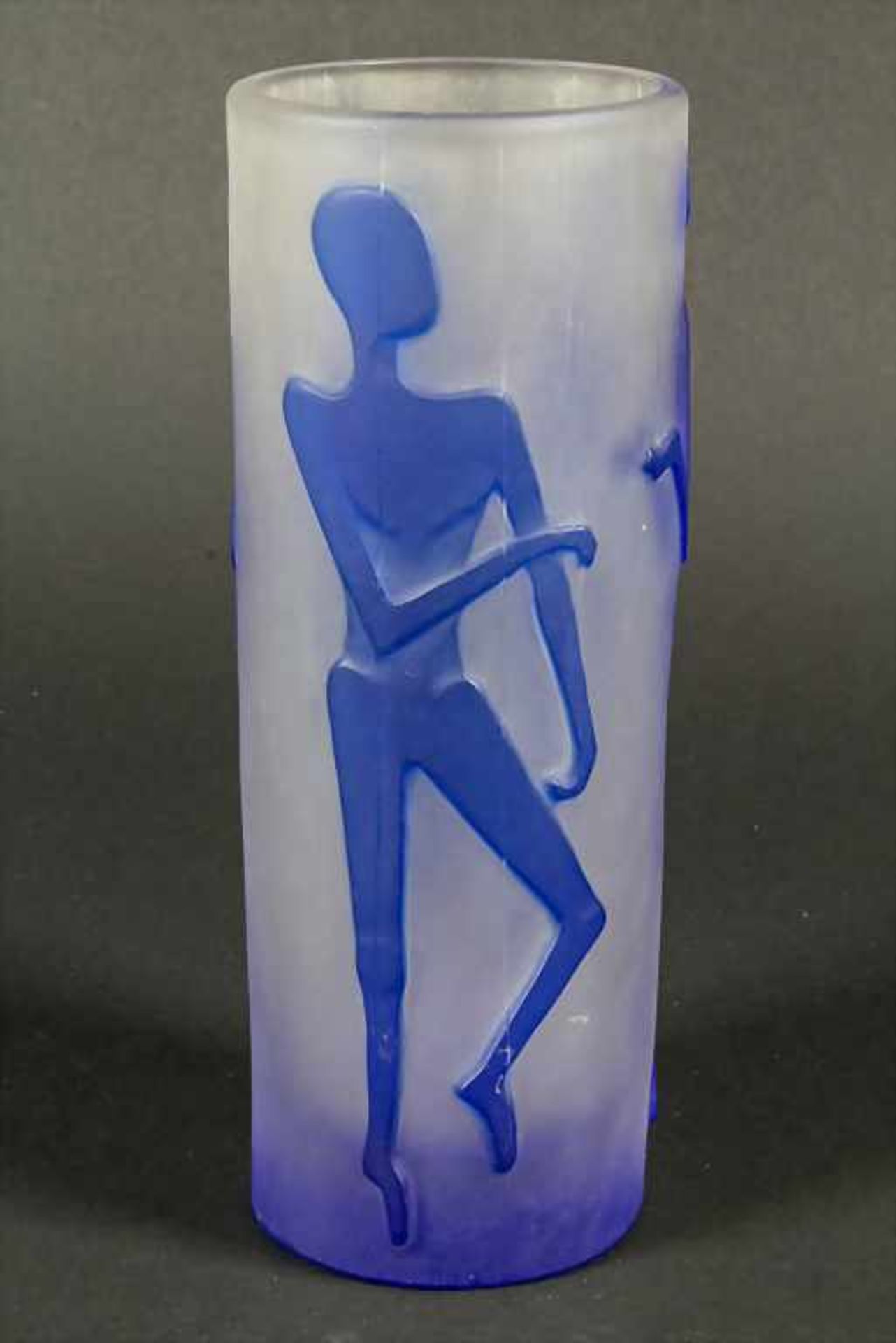 Studio-Glasziervase / A decorative studio glass vase, wohl Böhmen, um 1980 - Image 2 of 4