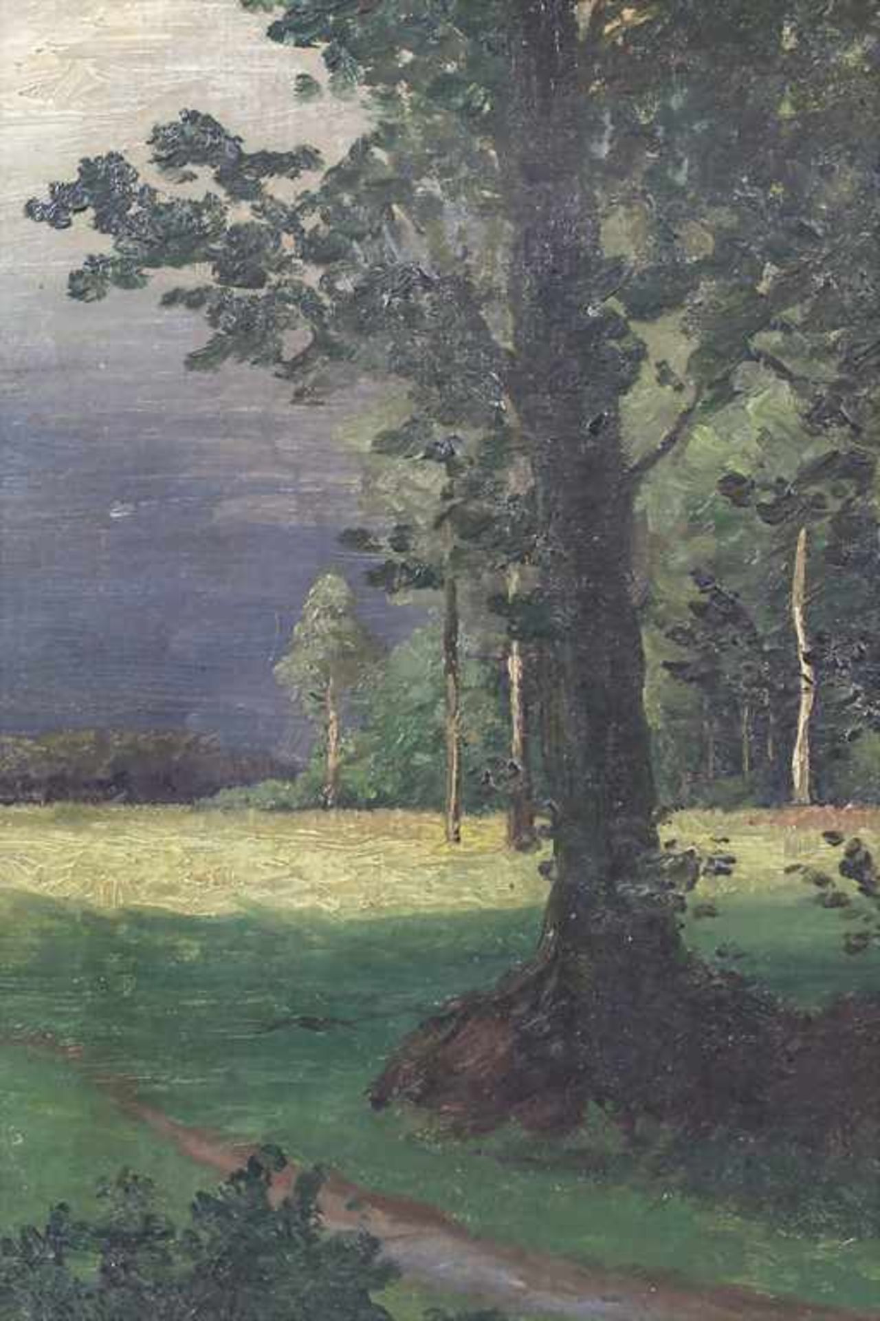 Rudolf Bäumer (1870-1964), 'Gewitterstimmung' / 'Thunderstorm atmosphere'