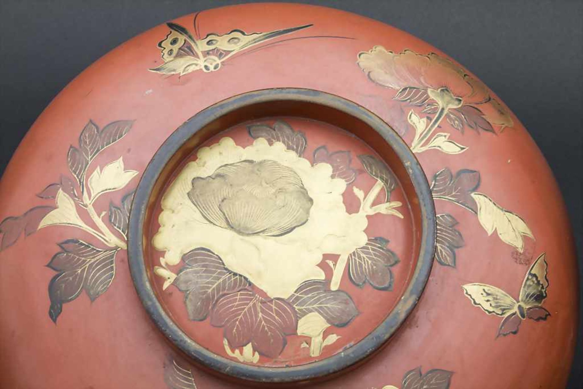 Lack-Deckelkumme / A lacquered lidded bowl, China / Japan, 19. Jh. - Bild 5 aus 5