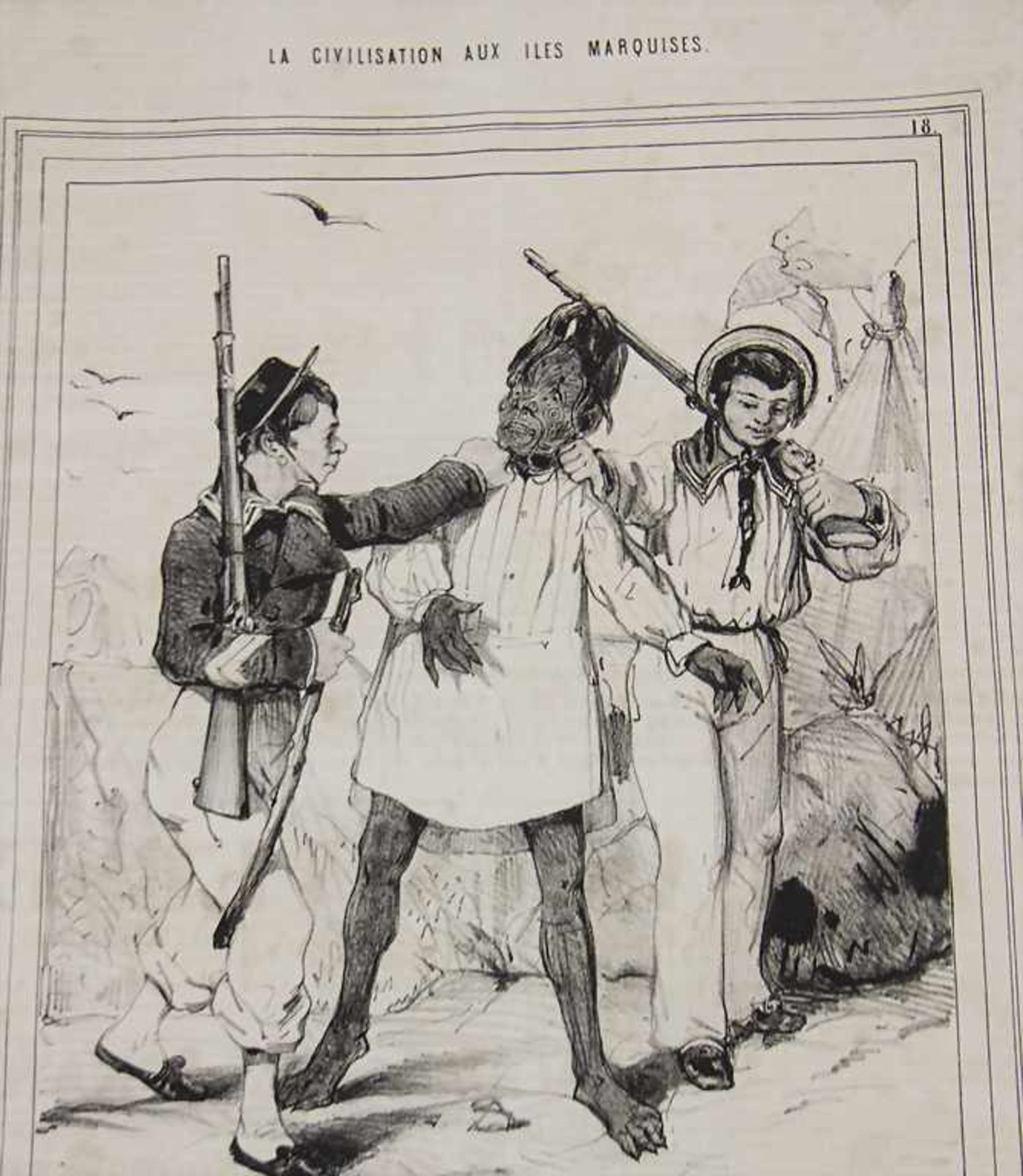 Zeitschriftensammlung 'Charivari' / A collection of magazines 'Charivari', August 1843-Juni - Bild 10 aus 10