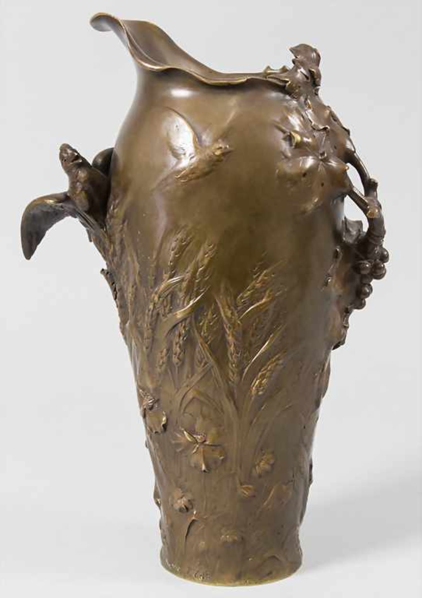 FRÉDÉRIC DEBON, Jugendstil Vase / An Art Nouveau vase, Paris, um 1900 - Bild 4 aus 11