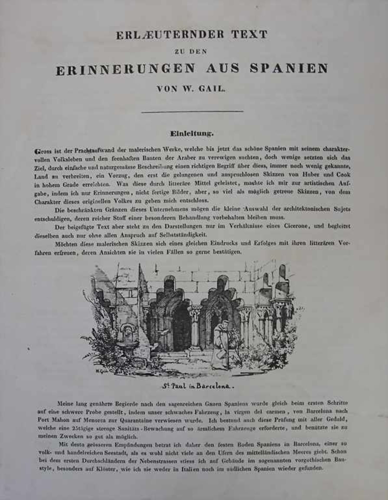 W. Gail: 'Erinnerungen aus Spanien' - Bild 5 aus 5