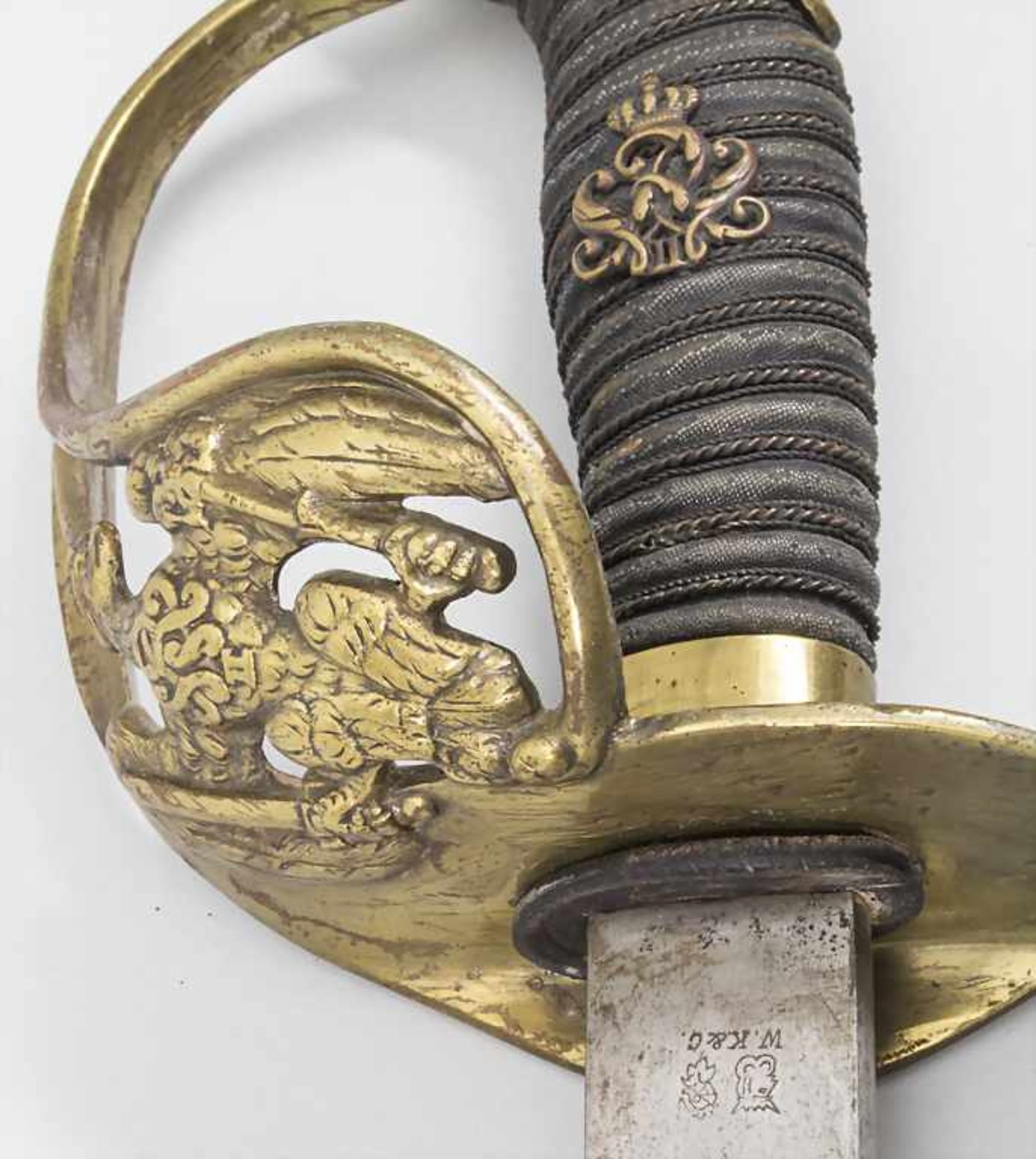 Infanterie Offiziersdegen / A infantry officer's sword, Preußen, Modell 1889 - Bild 2 aus 7