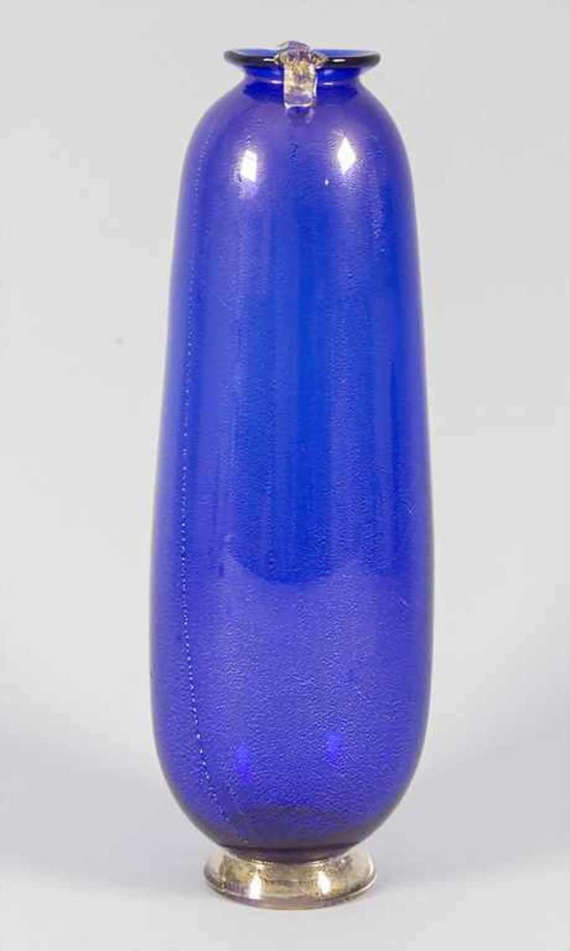 Glasziervase / A decorative glass vase, wohl AVEM (Arte Vetraria Muranese), Murano, 40/50er Jahre, - Bild 4 aus 6