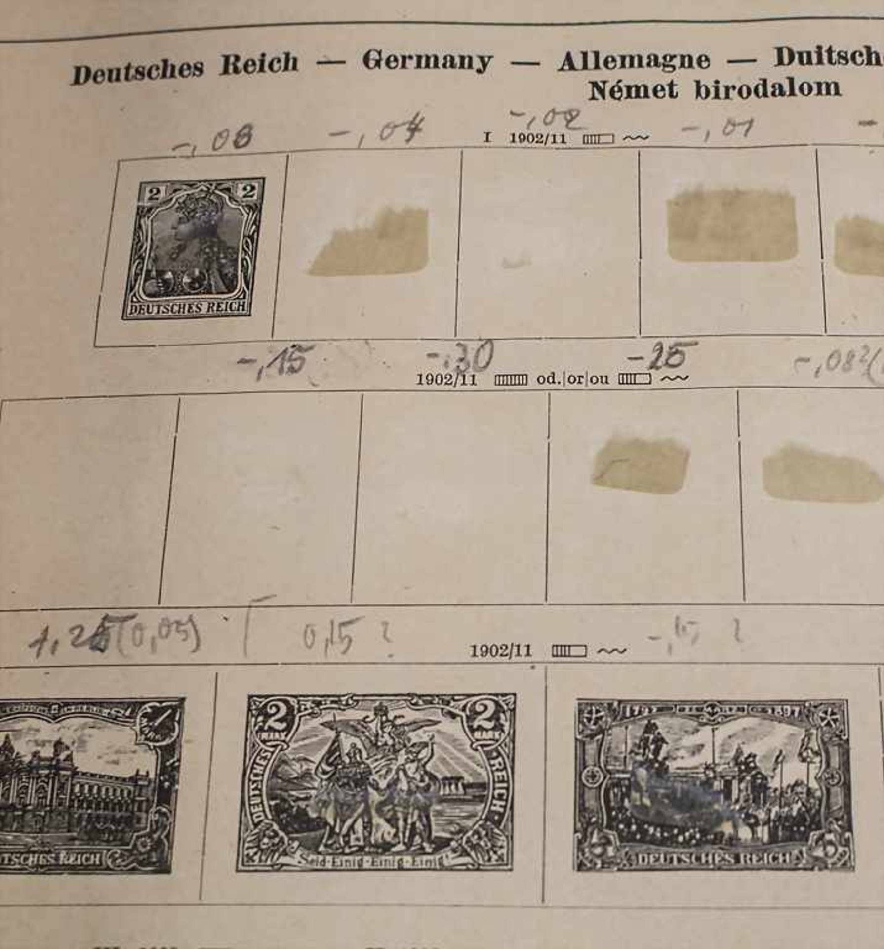 Sammlung Briefmarken / A stamp collection - Bild 4 aus 5