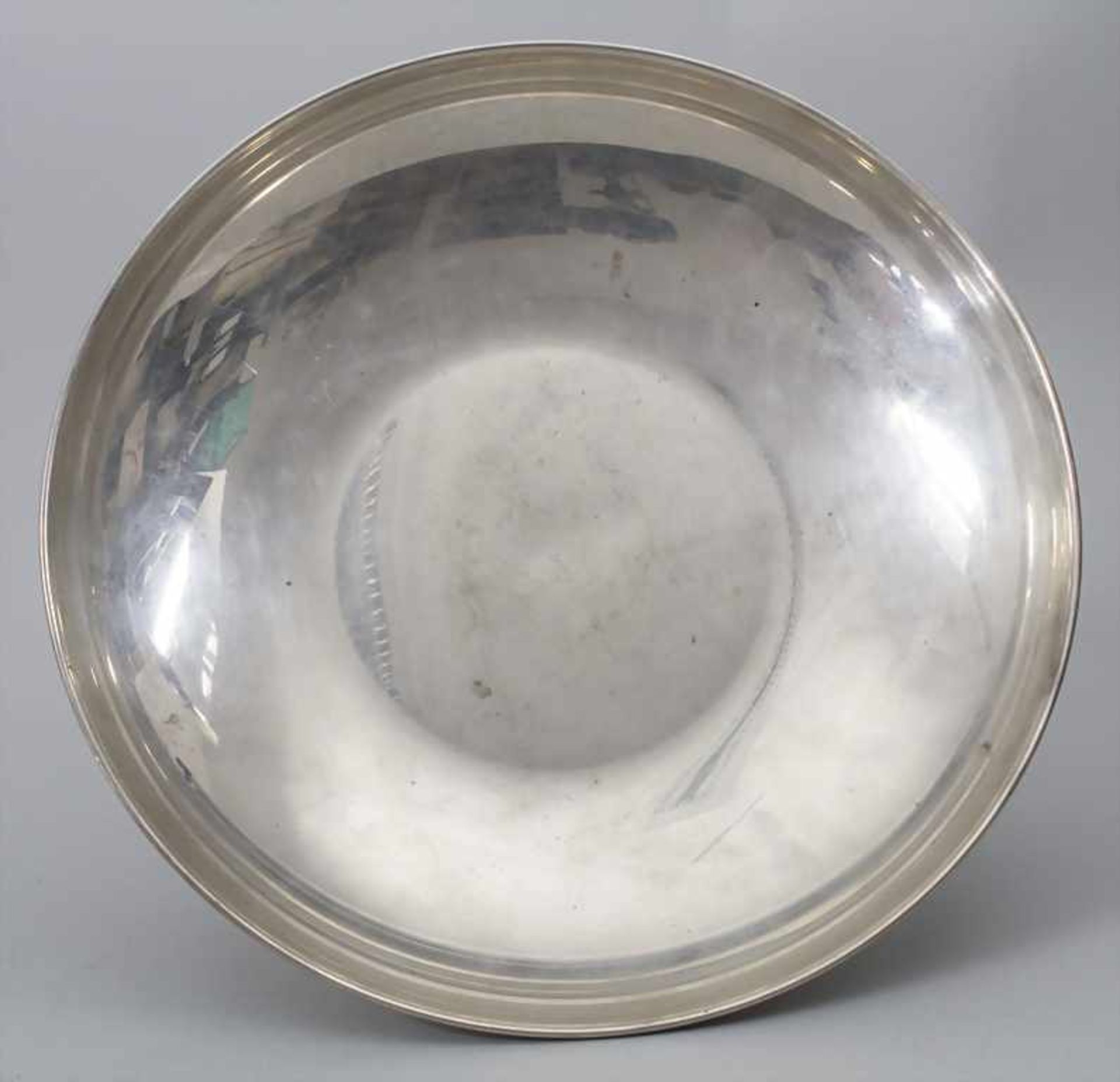 Obstschale / A silver fruit bowl, UNOAERRE, Arezzo, nach 1968 - Bild 2 aus 4