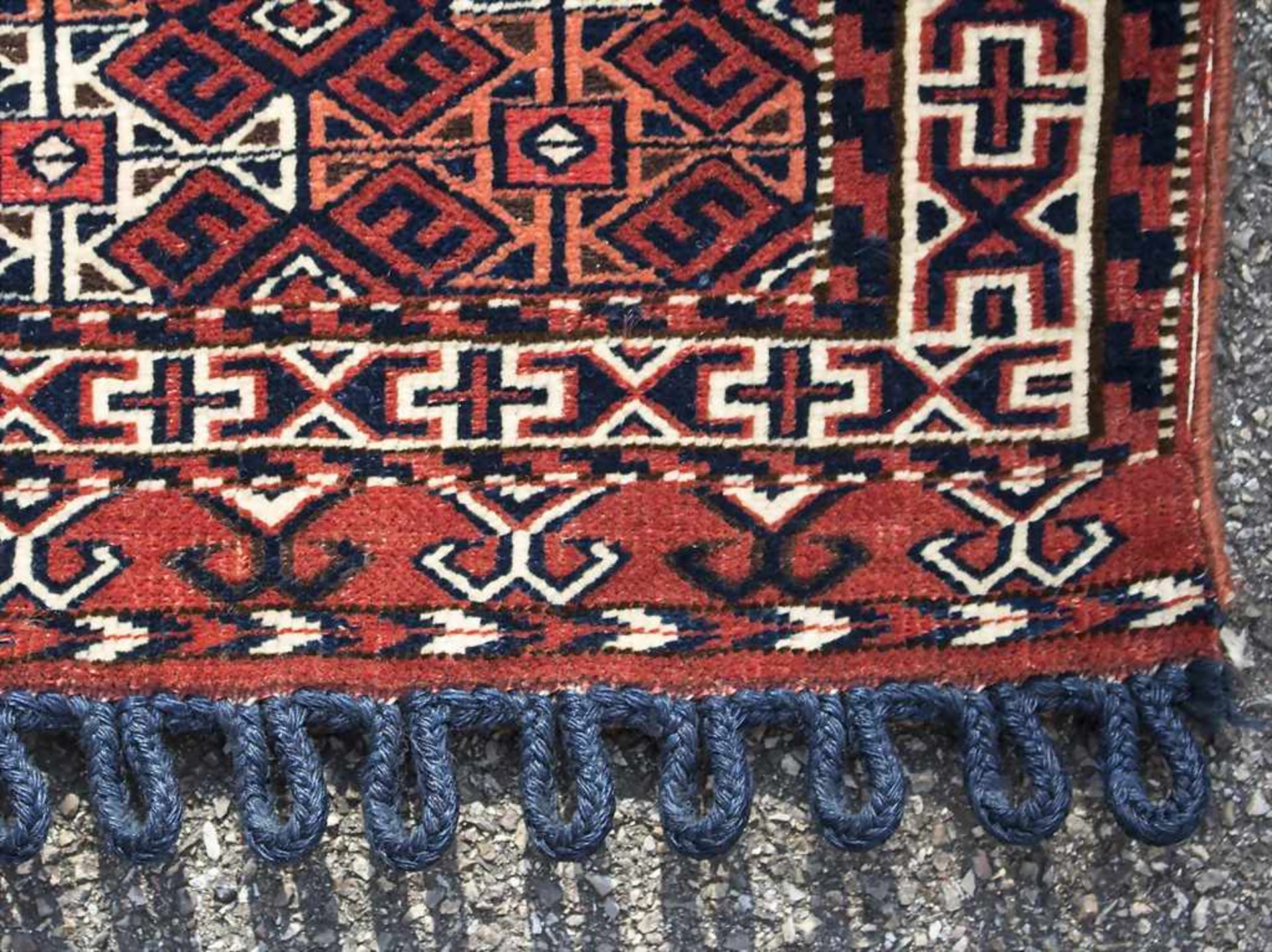 2 Orientteppiche / 2 oriental carpets, Turkman - Bild 2 aus 3