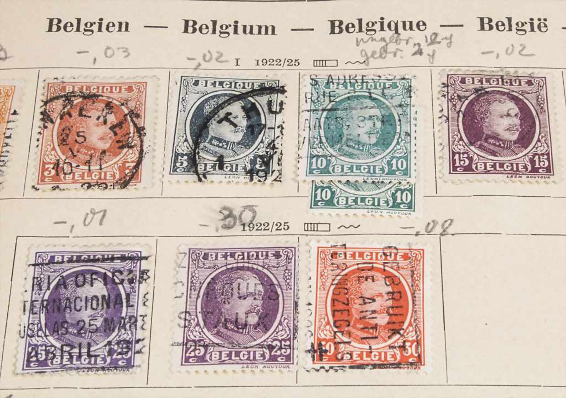 Sammlung Briefmarken / A stamp collection - Bild 3 aus 5