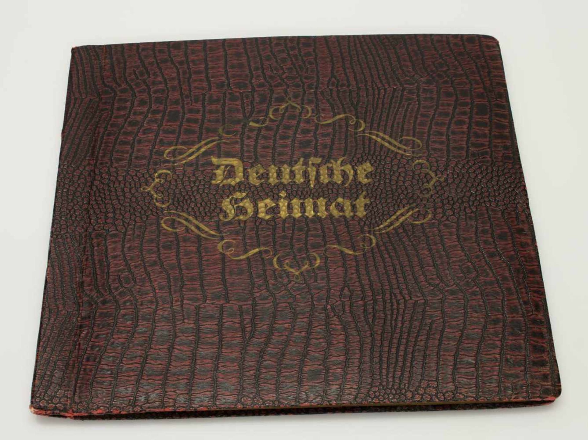 Sammelbilderalbum„Deutsche Heimat“, Cigarettenfabrik Gabaty, vollständig