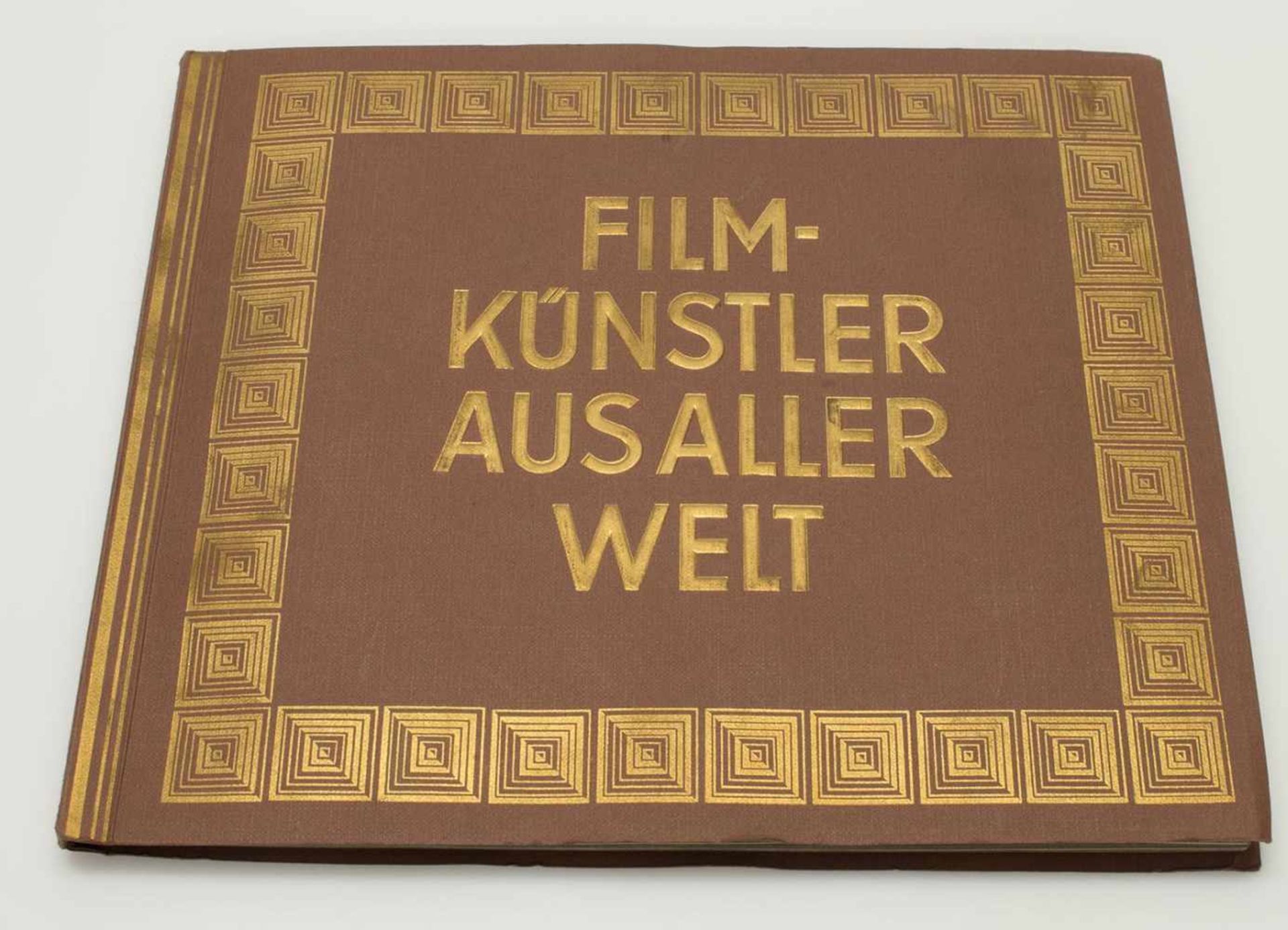 Sammelbilderalbum„Filmkünstler aus aller Welt“, Jasmatzi Cigarettenfabrik Dresden, vollständig