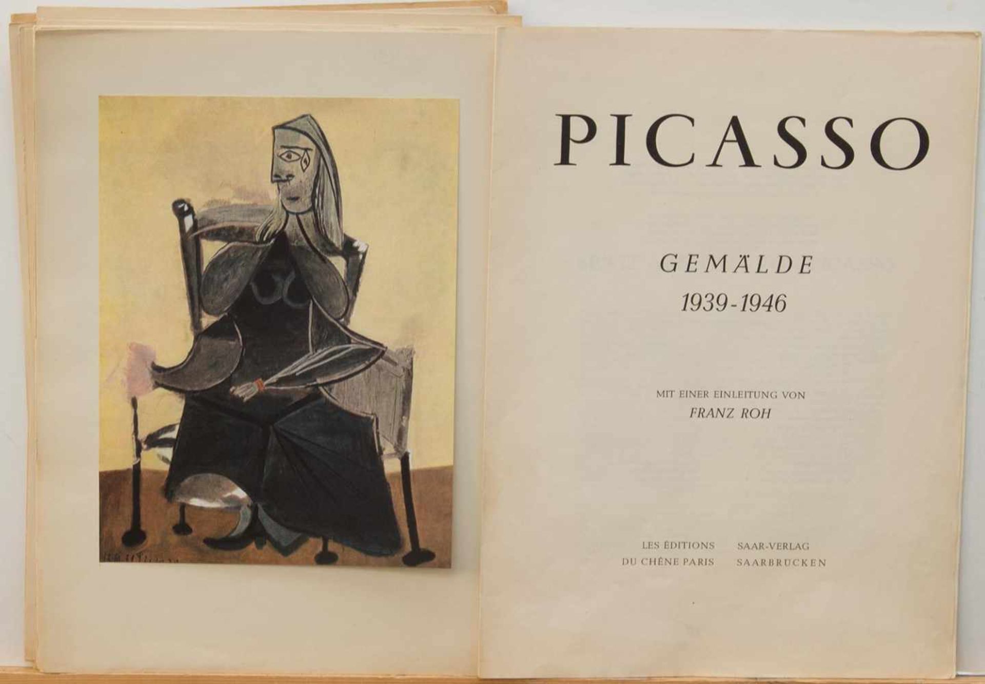 Pablo Picasso (Malaga 1881 - 1974 Mougins, Std. a. d. Kunstschulen v. La Coruna u. Barcelona, ab