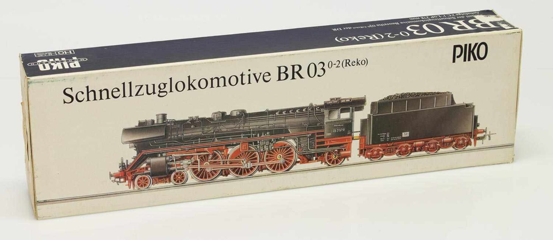 Modellbahn Schnellzuglokomotive BR 03 2121Piko, Spur H0, Maßstab 1: 87, bespielt