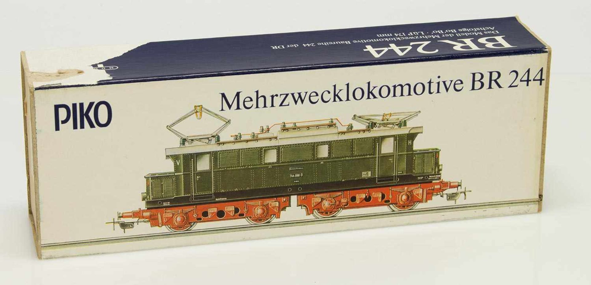 Modellbahn Mehrzwecklokomotive BR 244 175Piko, Spur H0, Maßstab 1: 87, bespielt