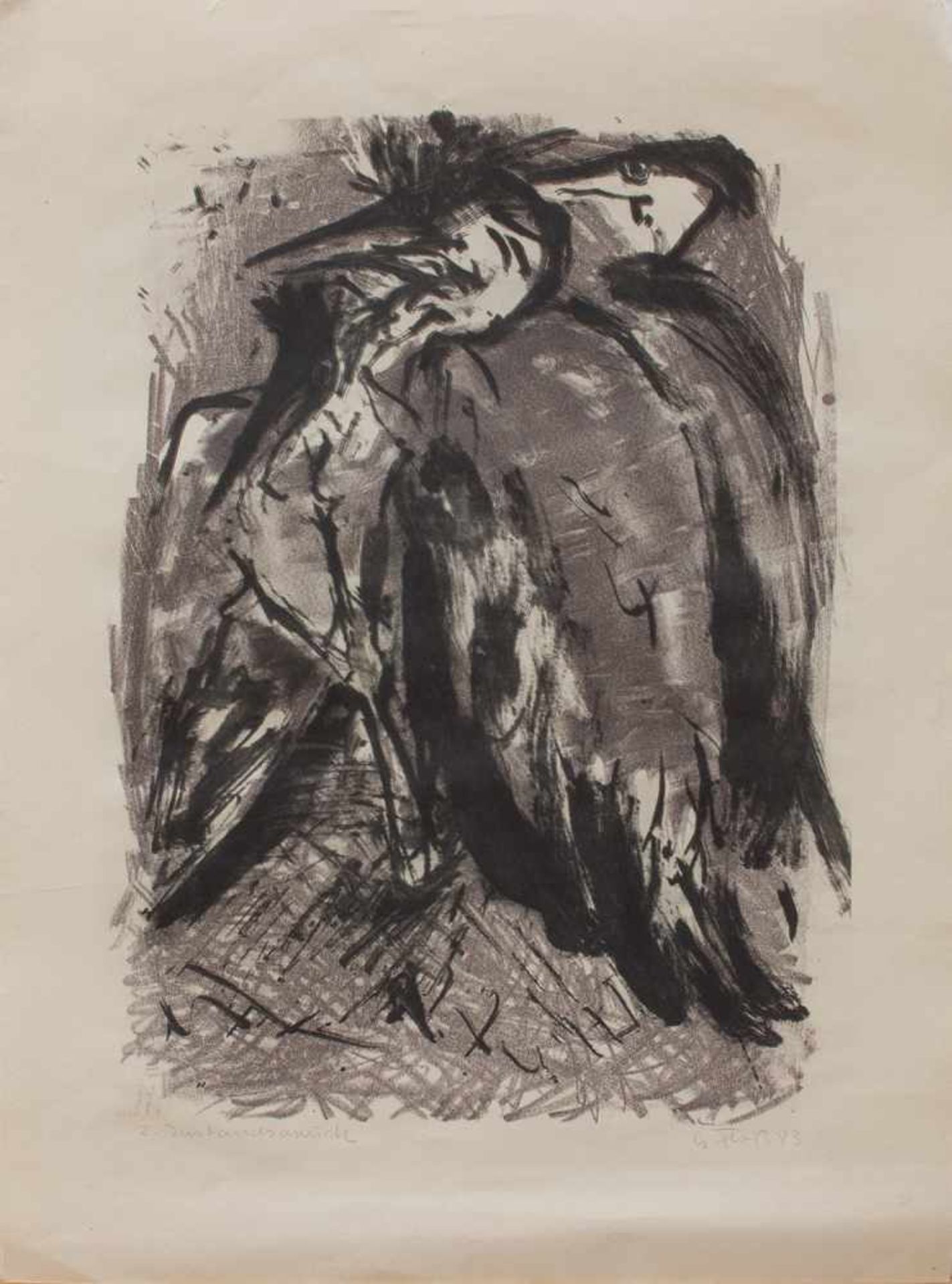 Gerhard Floß(geb. 1932 in Glauchau, Studium an der Akademie Dresden, in Schwerin tätiger Maler und