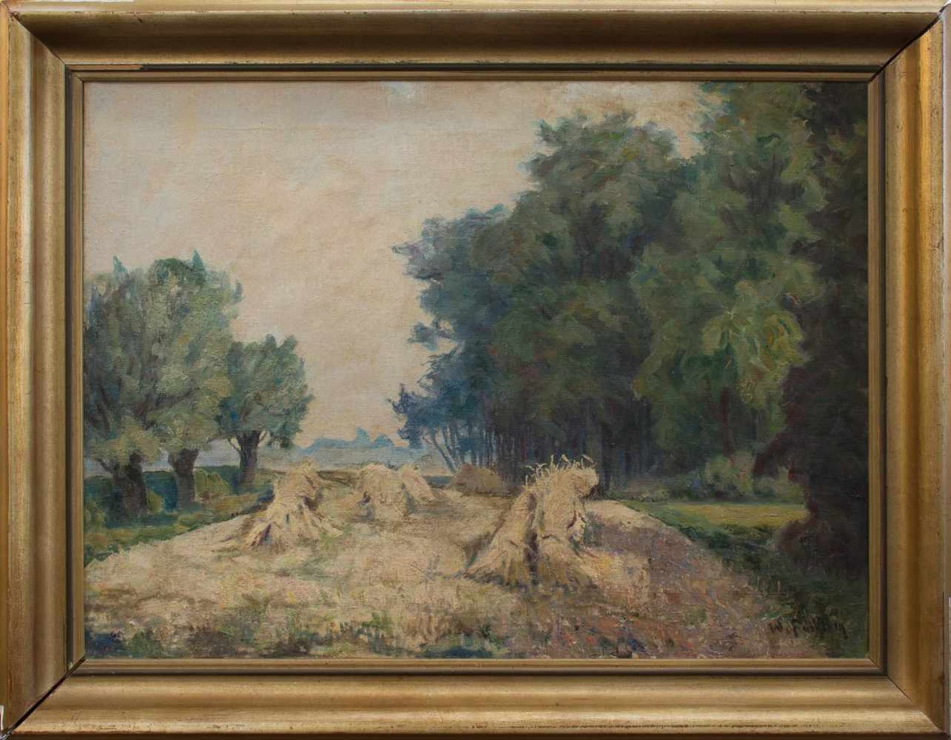 Wilhelm Facklam(Upahl 1883 - 1972 Winkelhaid, deutscher Landschaftsmaler u. Zeichner, Studium a.d.