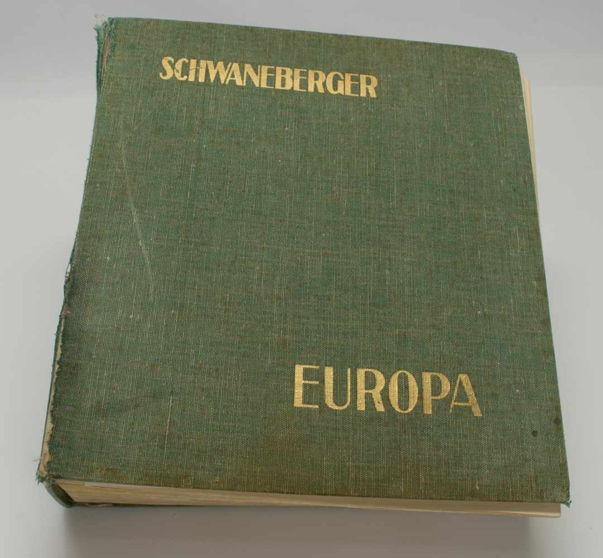 Schwaneberger Vordruckalbum„Europa“, einige Marken