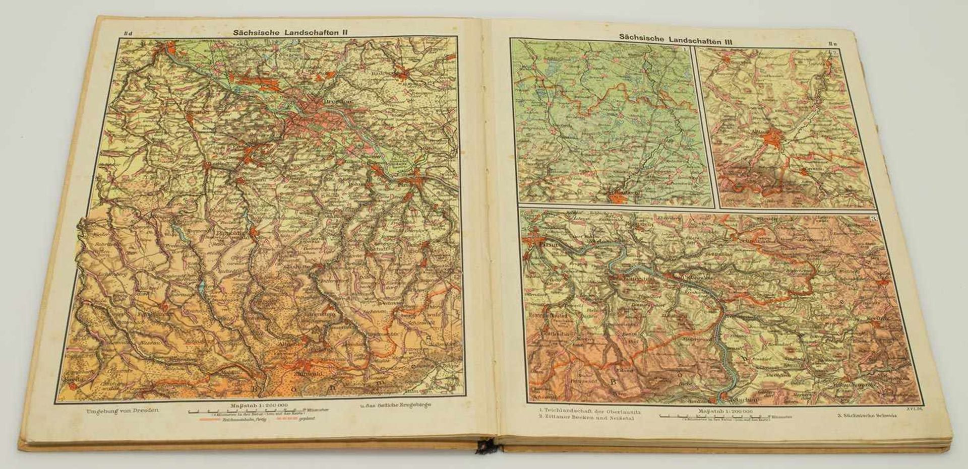 Atlas„Lange-Diercke - Sächsischer Schulaltlas“, Verlag Westermann Braunschweig/ Berlin/ Hamburg - Bild 3 aus 3