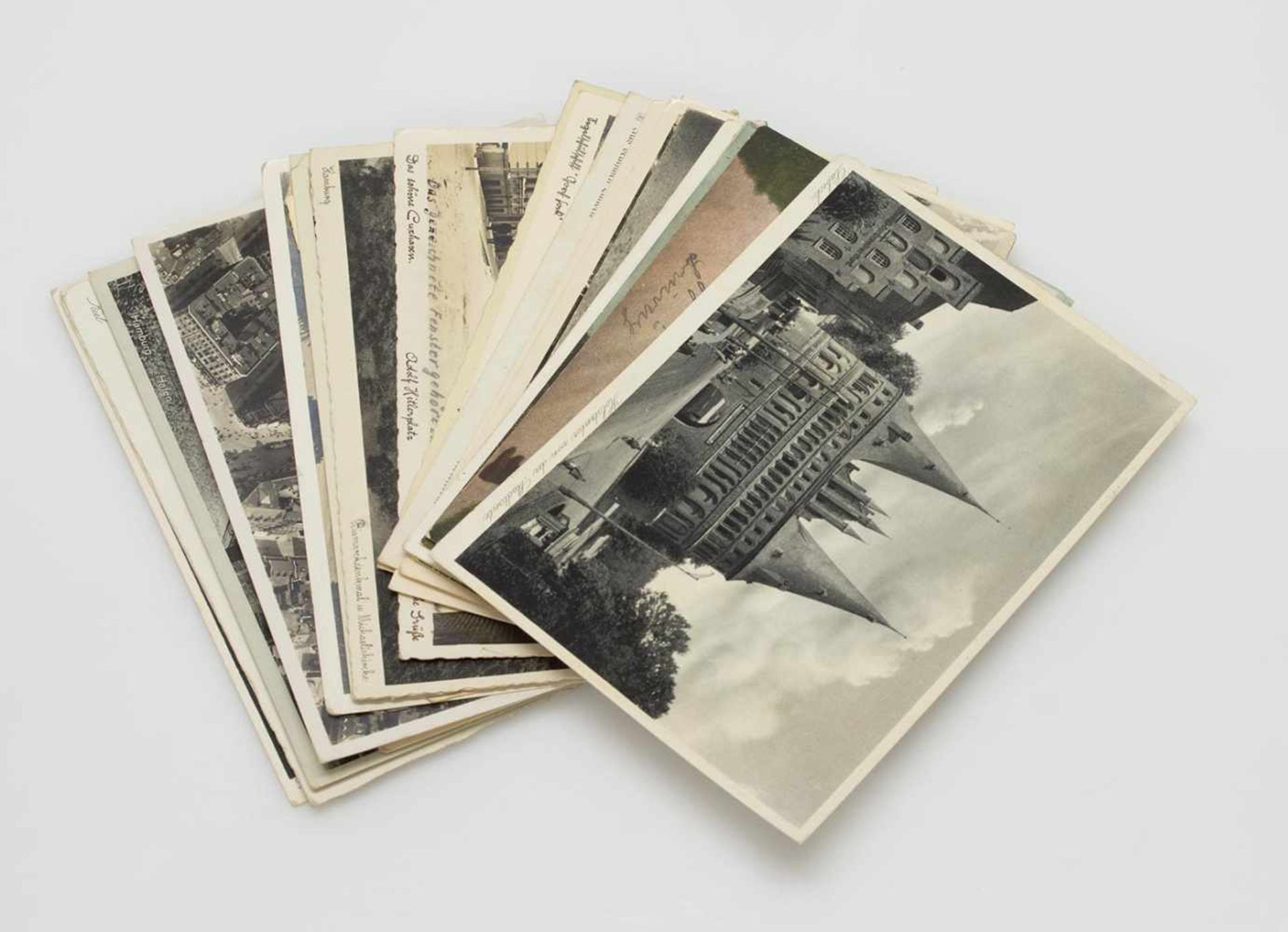 Lot Postkartenüber 30 Stück, vor 1945, z.T. gelaufen