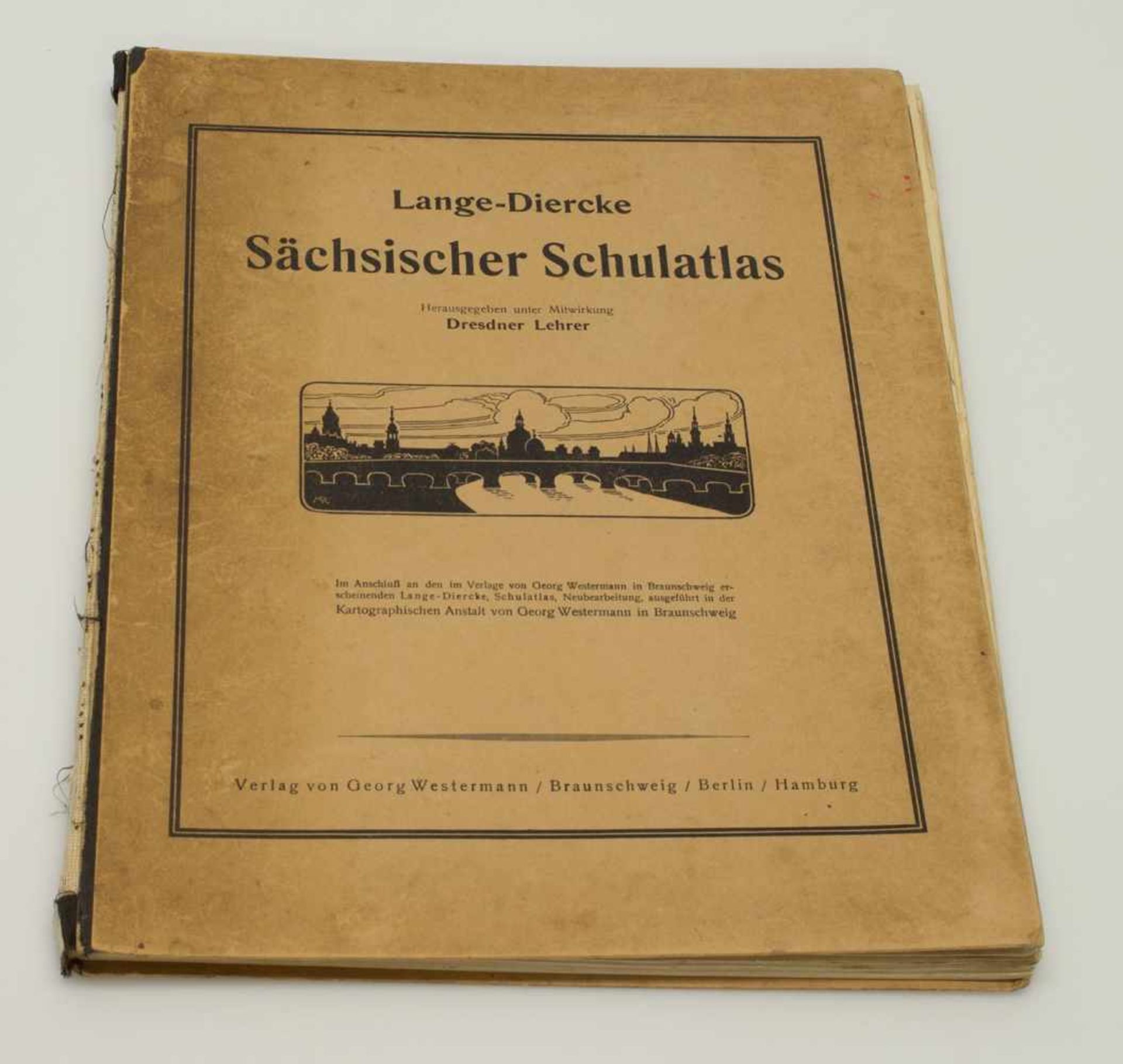 Atlas„Lange-Diercke - Sächsischer Schulaltlas“, Verlag Westermann Braunschweig/ Berlin/ Hamburg