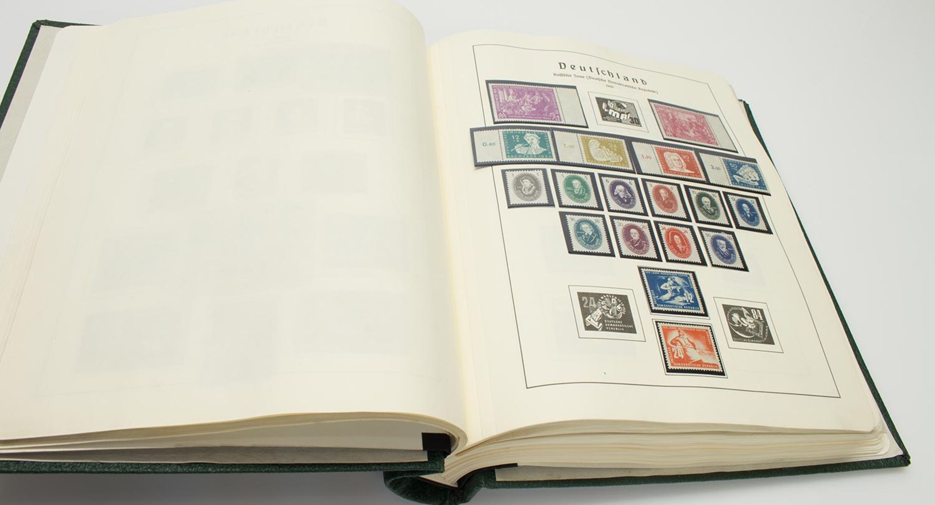 Briefmarken-Vordruckalbumsowjetische Besatzungszone u. DDR 1945 - 1971, postfrisch in