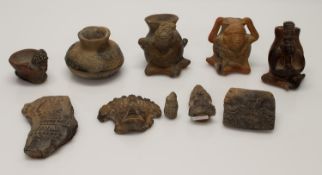 Lot Präkolumbische Artefakte