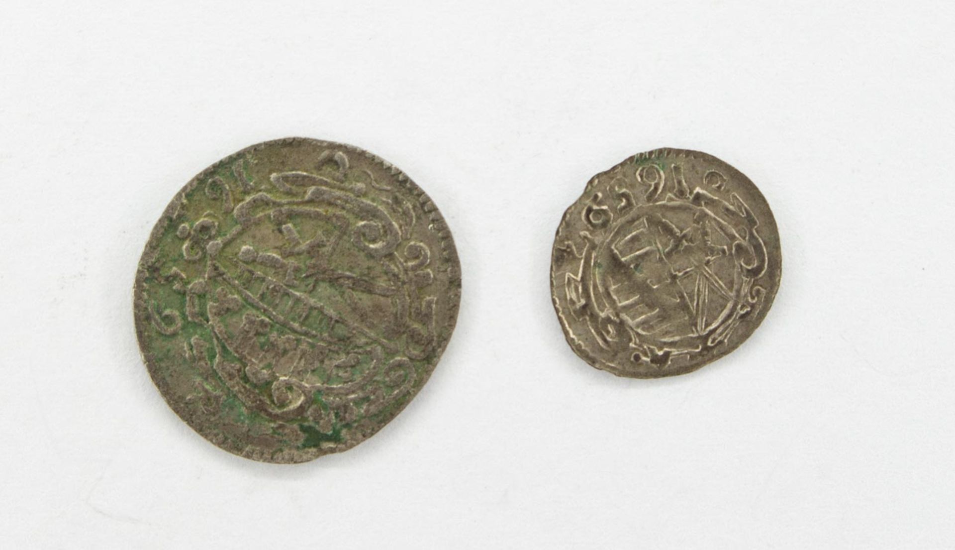 1 und 3 Pfennig - Image 2 of 2