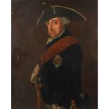 Zeitgenössisches Portrait Friedrich II. um 1780<