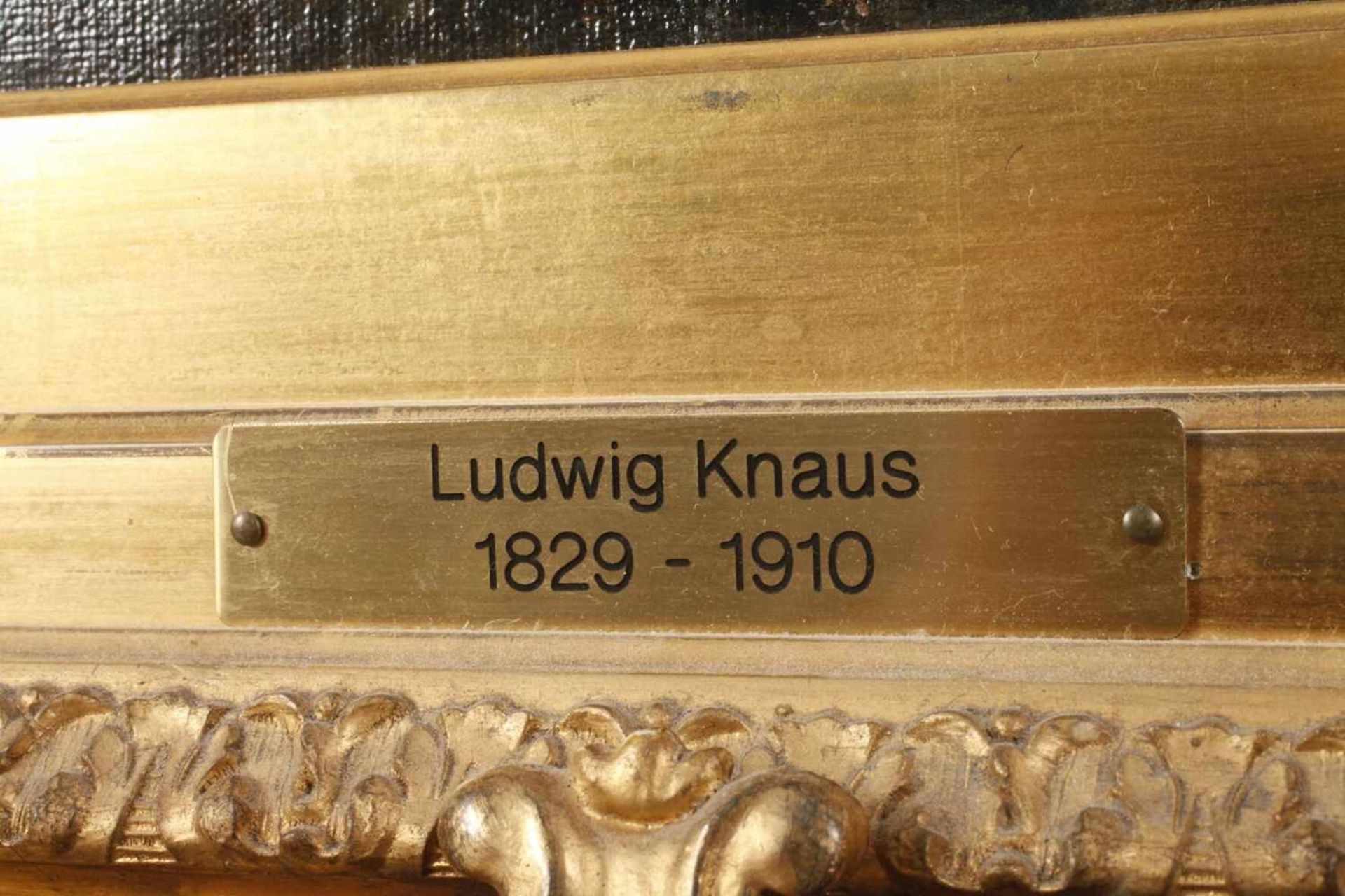Prof. Ludwig Knaus, attr., Musizierender Knabe - Bild 3 aus 12