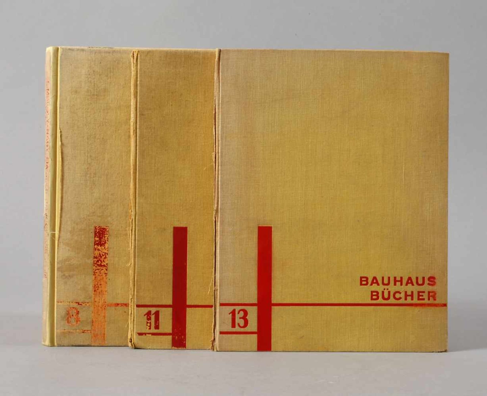 Drei Bauhausbücher<