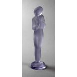 Weibliche Figur Alexandrit-Glas