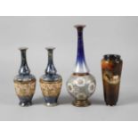 Vier Vasen Royal Doulton