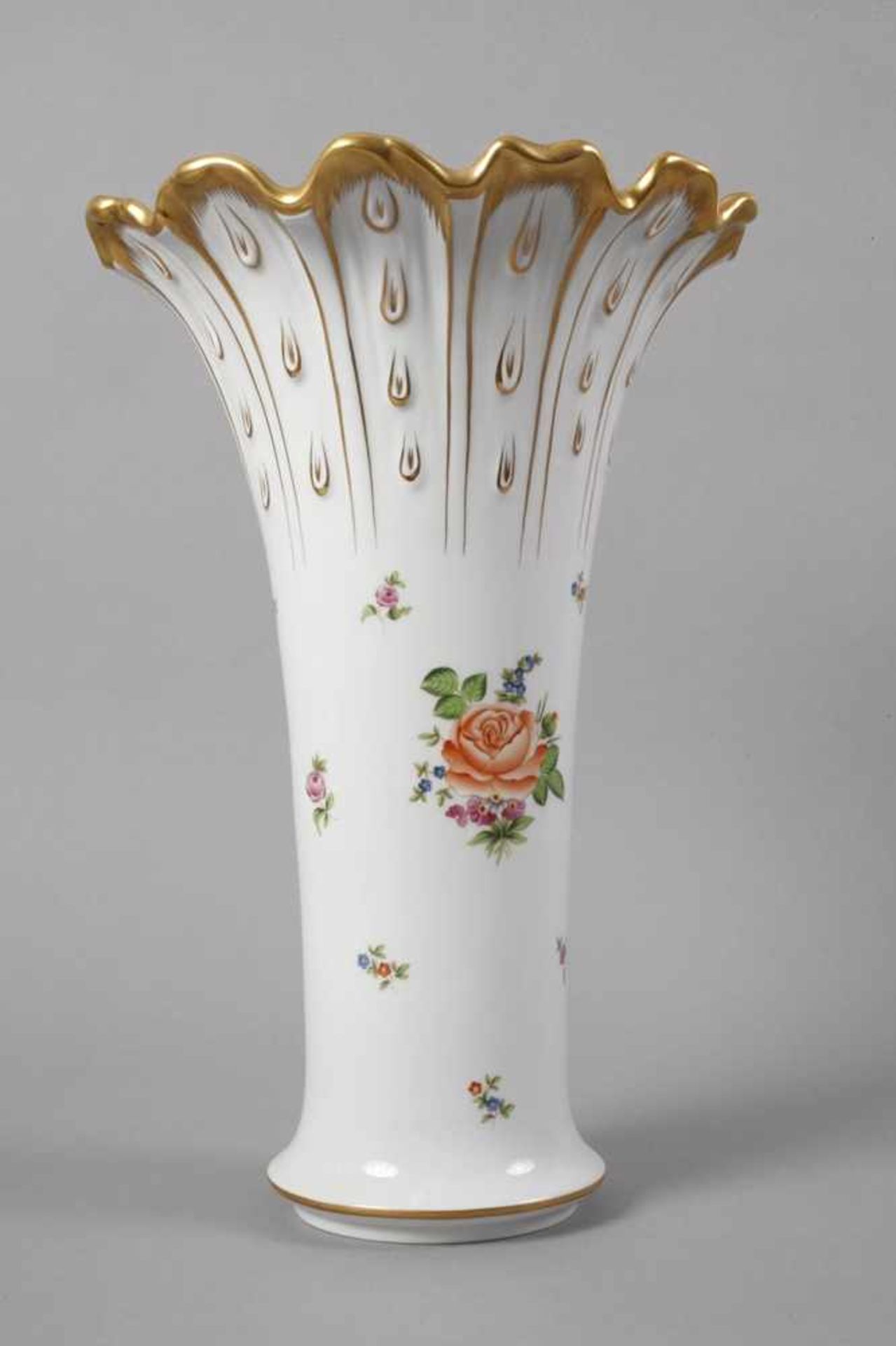 Herend Ungarn Vase "Petit Bouquet de Rose" - Bild 3 aus 4