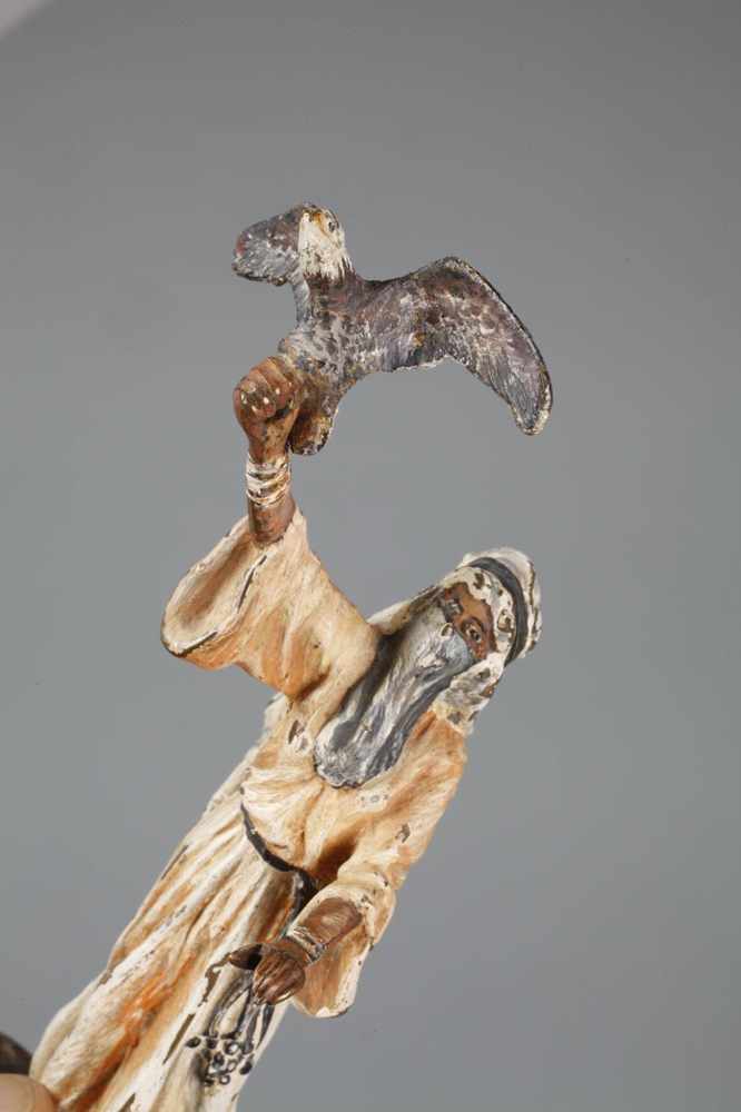 Wiener Bronze Orientalin als Falknerin - Image 4 of 4