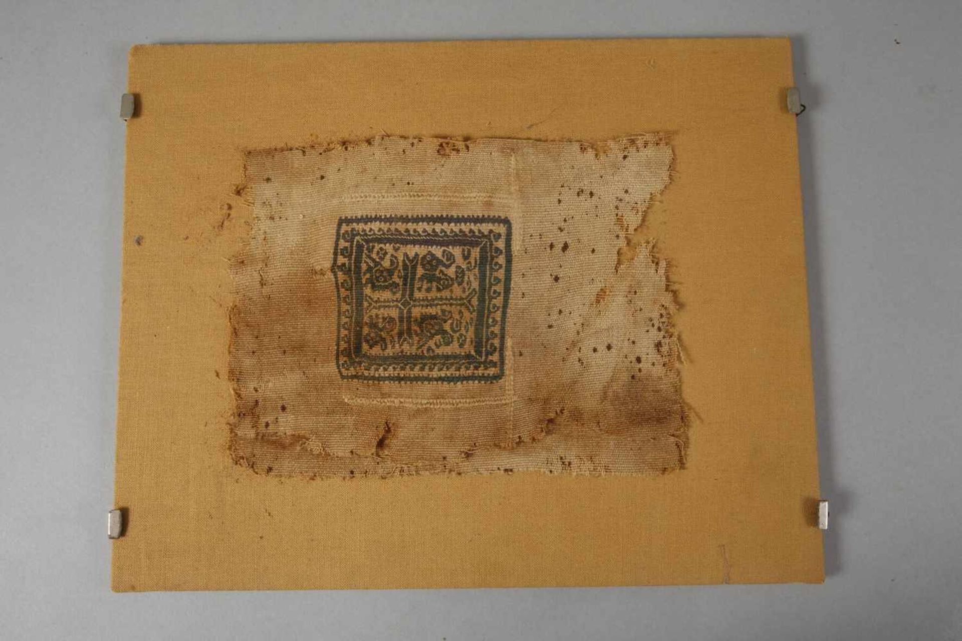 Koptisches Textilfragment - Bild 2 aus 3
