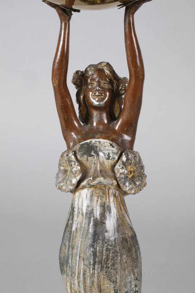 Figurenuhr Jugendstil - Image 2 of 5