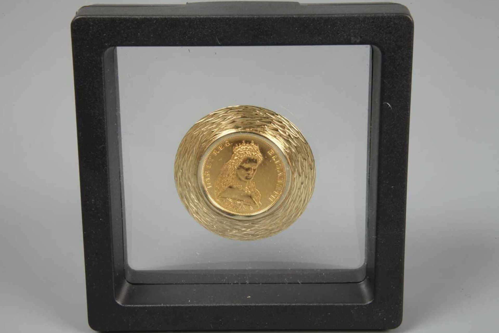 Medaillenbrosche Sissi - Bild 2 aus 4