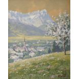 Rudolf Klöden, Frühling im Gebirge<b