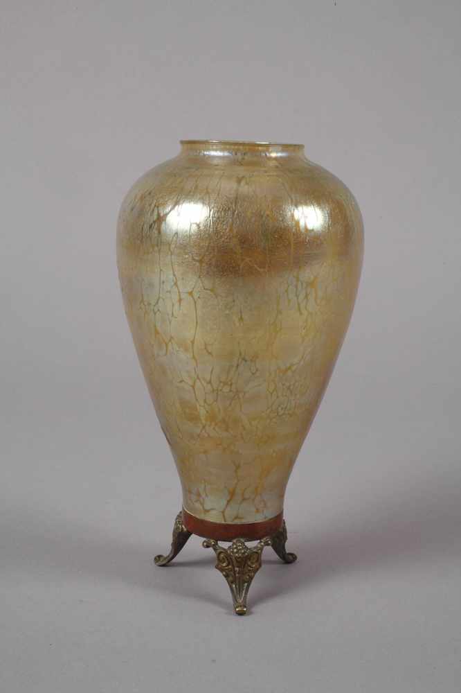 Loetz Wwe. Vase Pfauendekor - Image 3 of 3