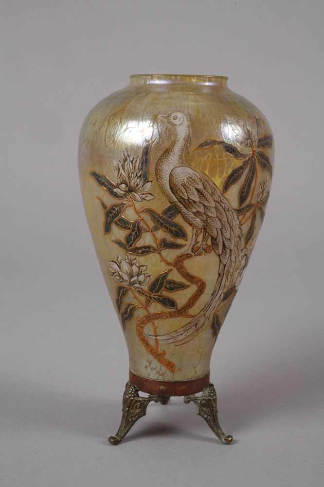 Loetz Wwe. Vase Pfauendekor - Image 2 of 3