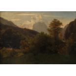 Franz Seidel, Alpenlandschaft