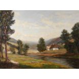 Richard Falkenberg, "Dorf im Wiesengrund"