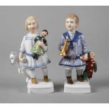 Meissen zwei Kinderfiguren