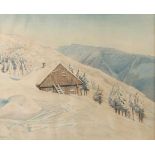 Friedrich Iwan, Winter im Riesengebirge