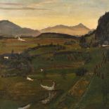 Anton Leidl, "Abend in Kärnten"<