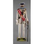 Uniform Kürassier-Regt. Kaiser Nikolaus I.Bruststern zum Großkreuz der Krone von Italien (Ordine