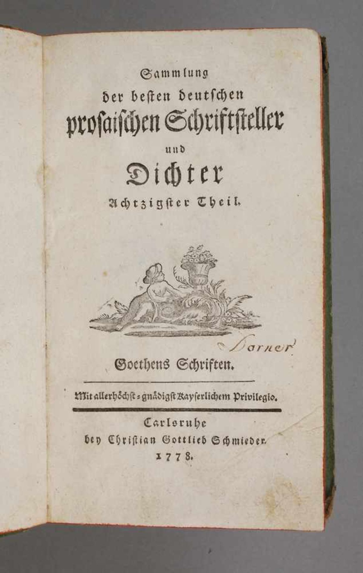 Goethe - Götz von Berlichingen und ClavigoSammlung der besten deutschen prosaischen Schriftsteller